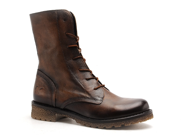 Felmini boots bottine plates femme b501 marron