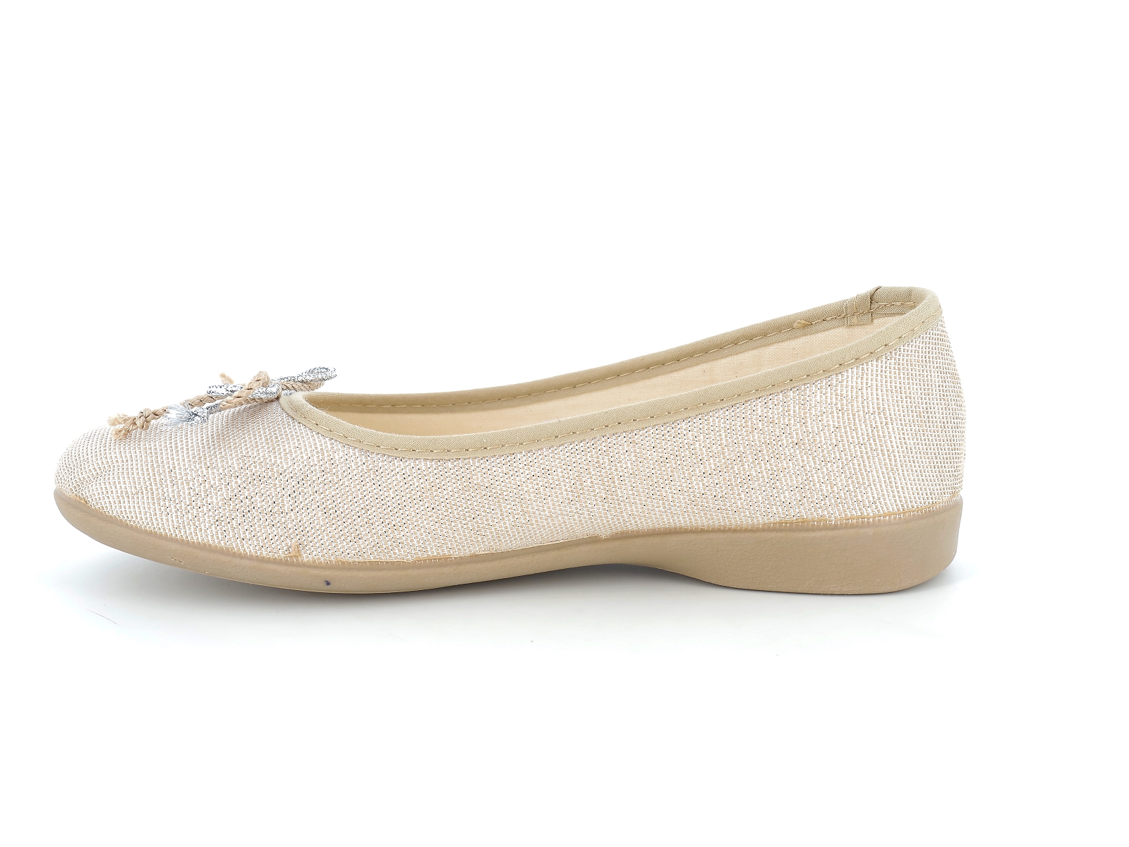 F brand-2388 Textile Beige Or