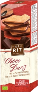 De Rit Sandwich Biscuits mit Zartbitter Schokolade, 150g
