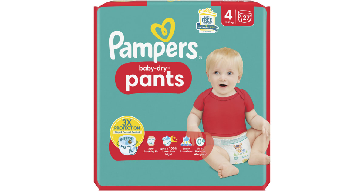 Pampers baby-dry Pants Gr. 4