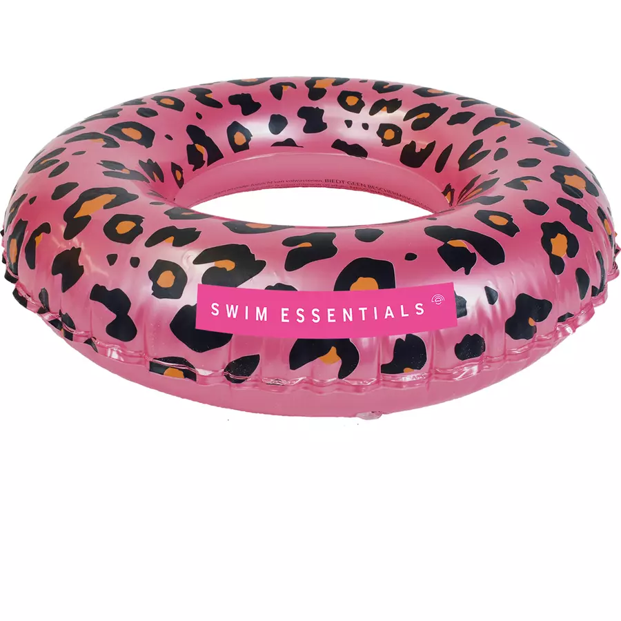 Swim Essentials Rose Gold Leopard Kids Schwimmring ⌀55 cm