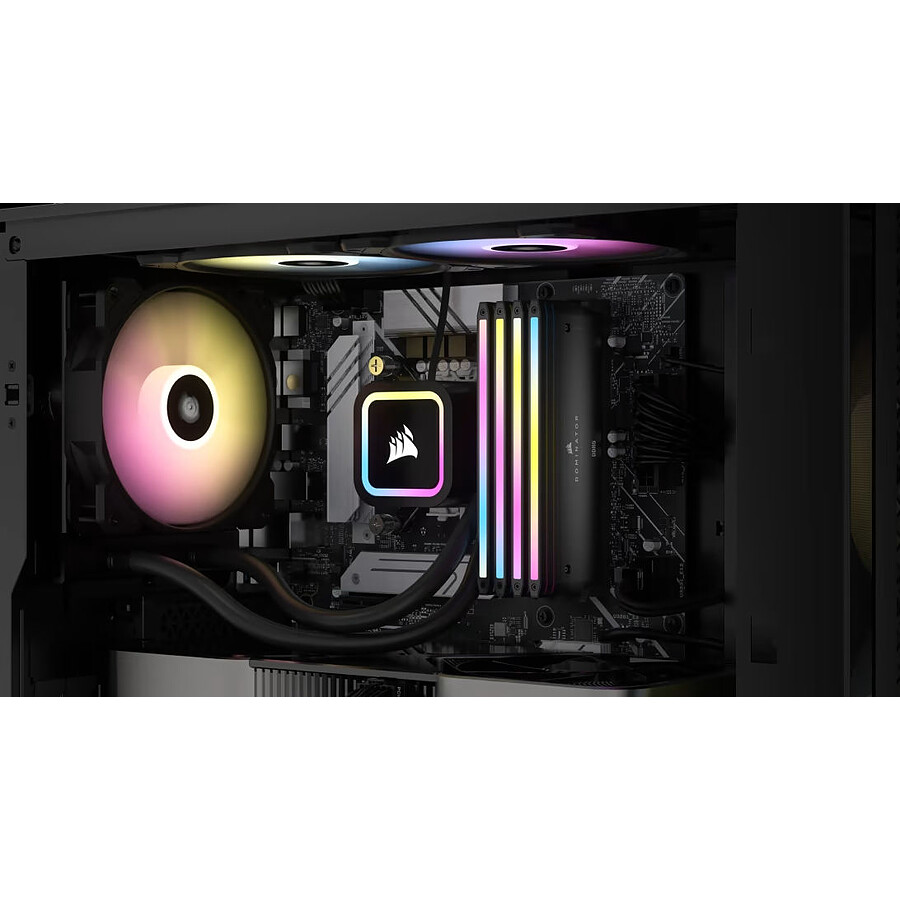 Corsair Dominator Titanium RGB Black - 2 x 16 Go (32 Go) - DDR5 7000 MHz - CL34
