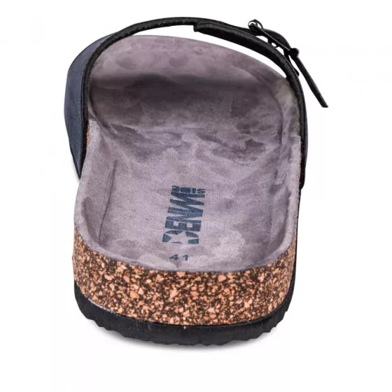 Mules NOIR DENIM SIDE