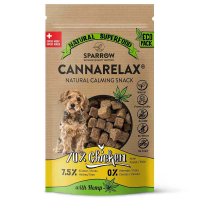 Sparrow Pet CannaRelax Snacks 200g für Hunde