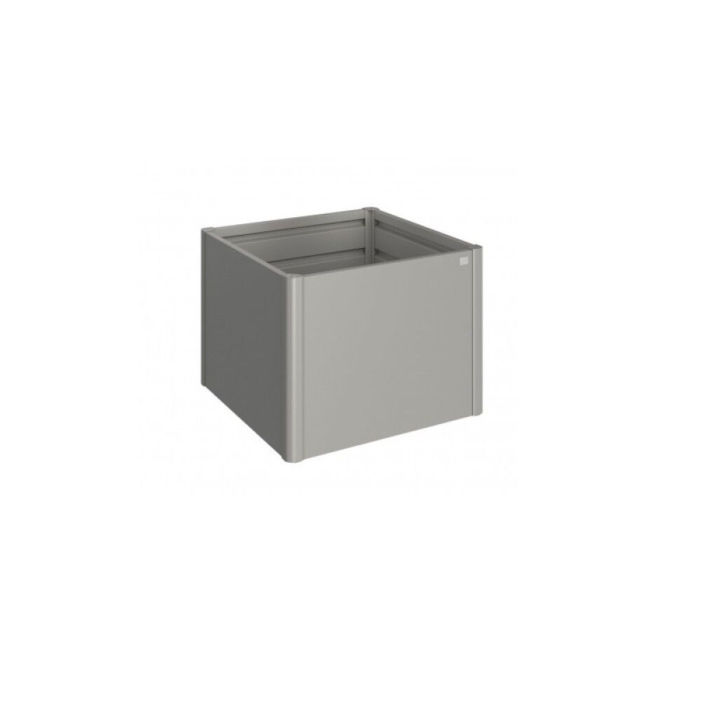 HØYBED BIOHORT 1X1M KVARTSGRÅ METALLIC