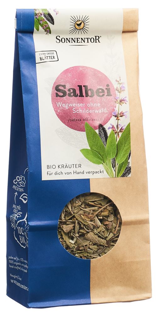 SONNENTOR Salbei Tee Tees BIO Btl 50 g