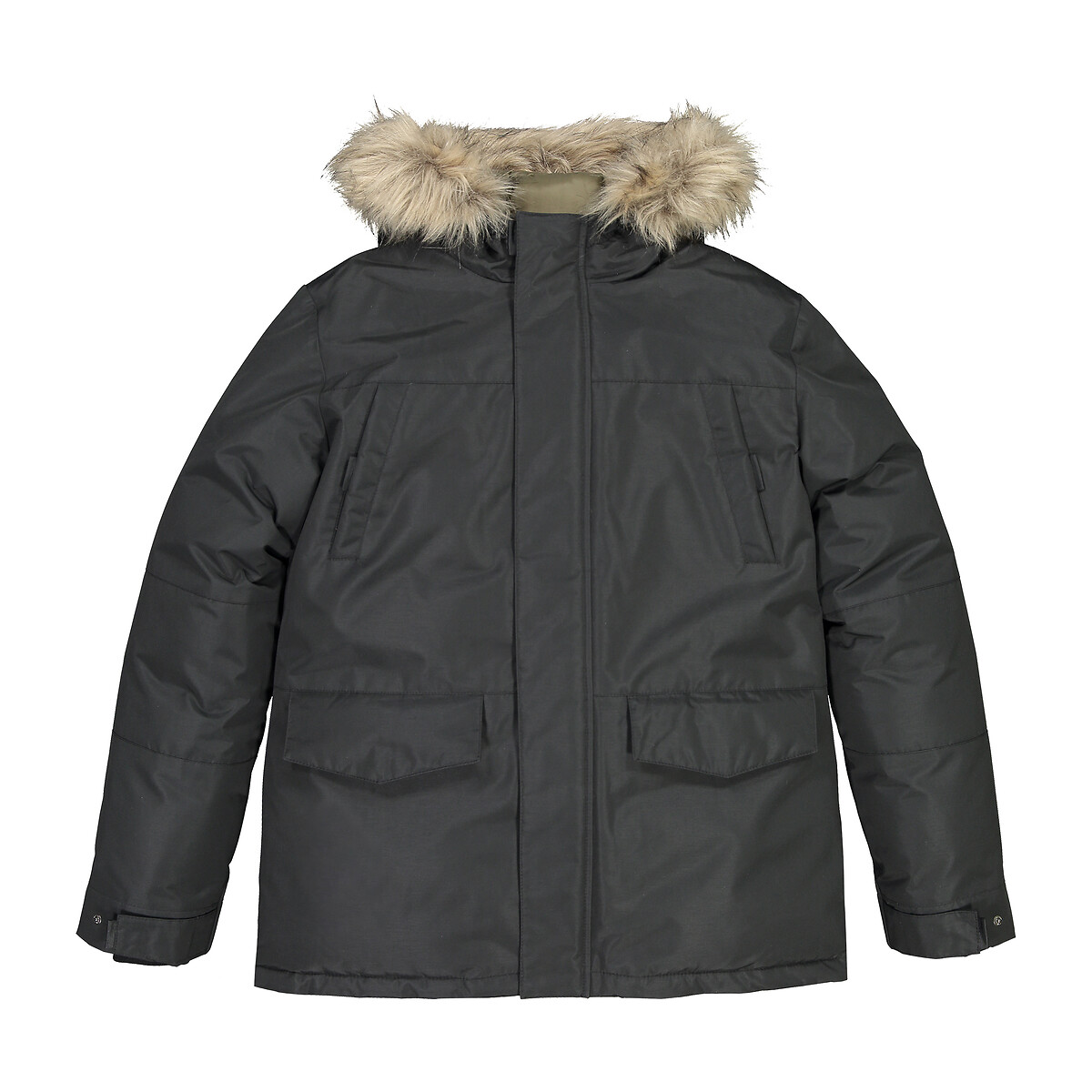 COLEÇÕES LA REDOUTE<br>Parka quente com boné