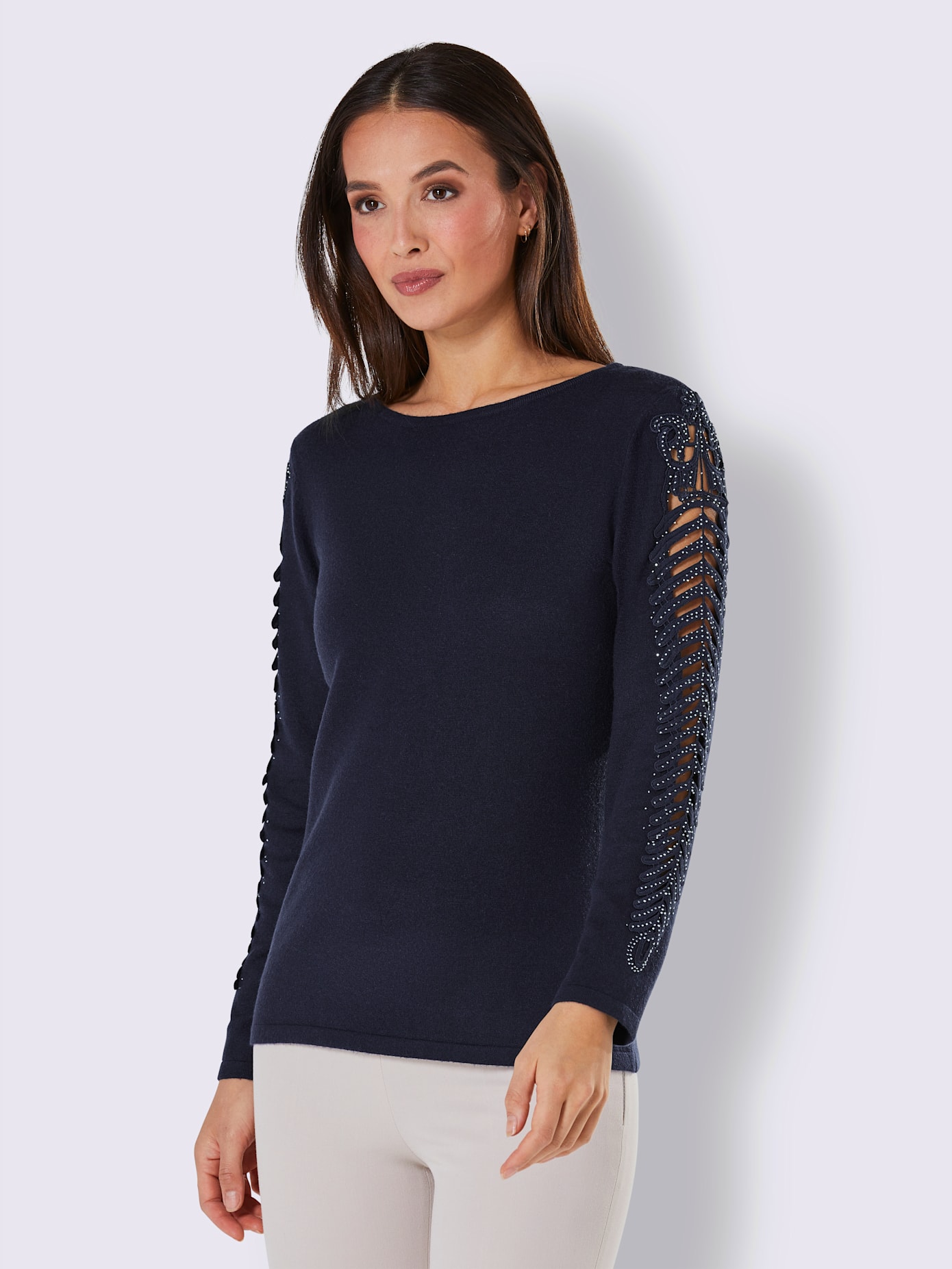 Pull en modal et polyamide mélange de modal doux