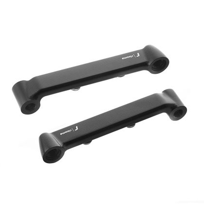 Support Clignotant Rizoma pour clignotant Light Unit sur carénage longueur 82 mm - Noir