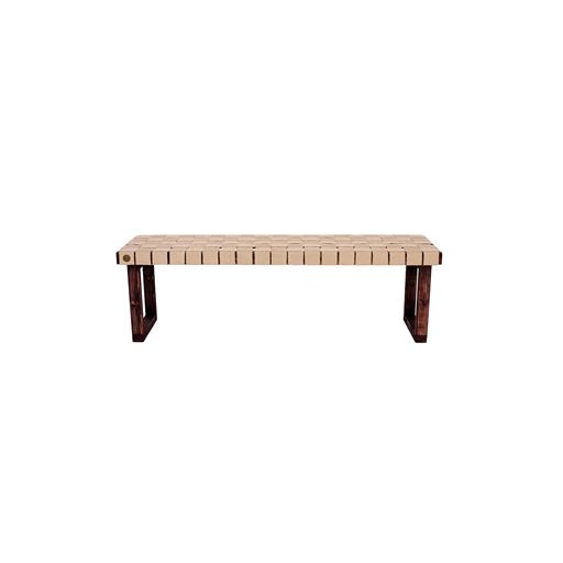 Wecycle Furniture Luna Bænk, Smoked