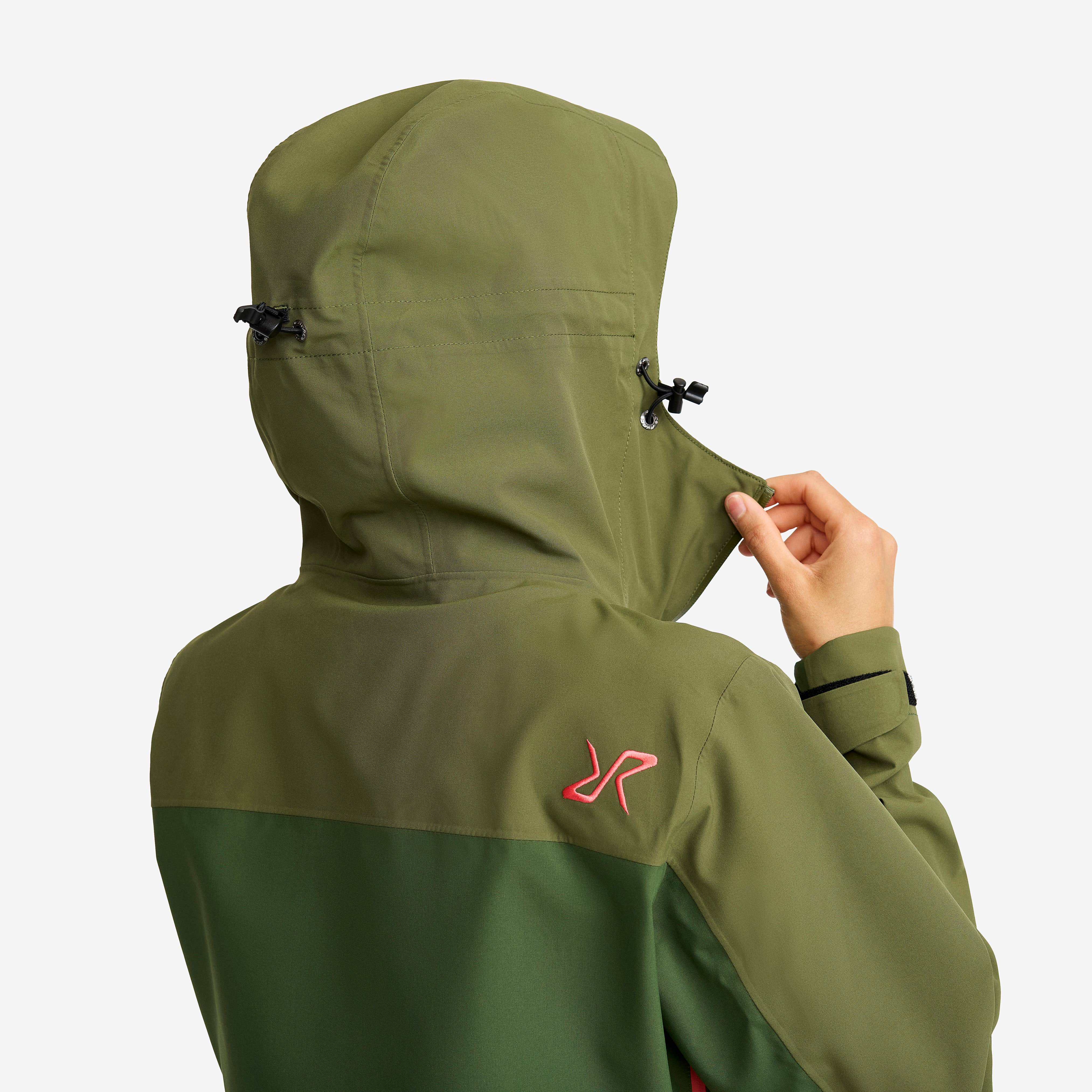 Silence Proshell 3L Jacket Dame Cypress/Black Forest