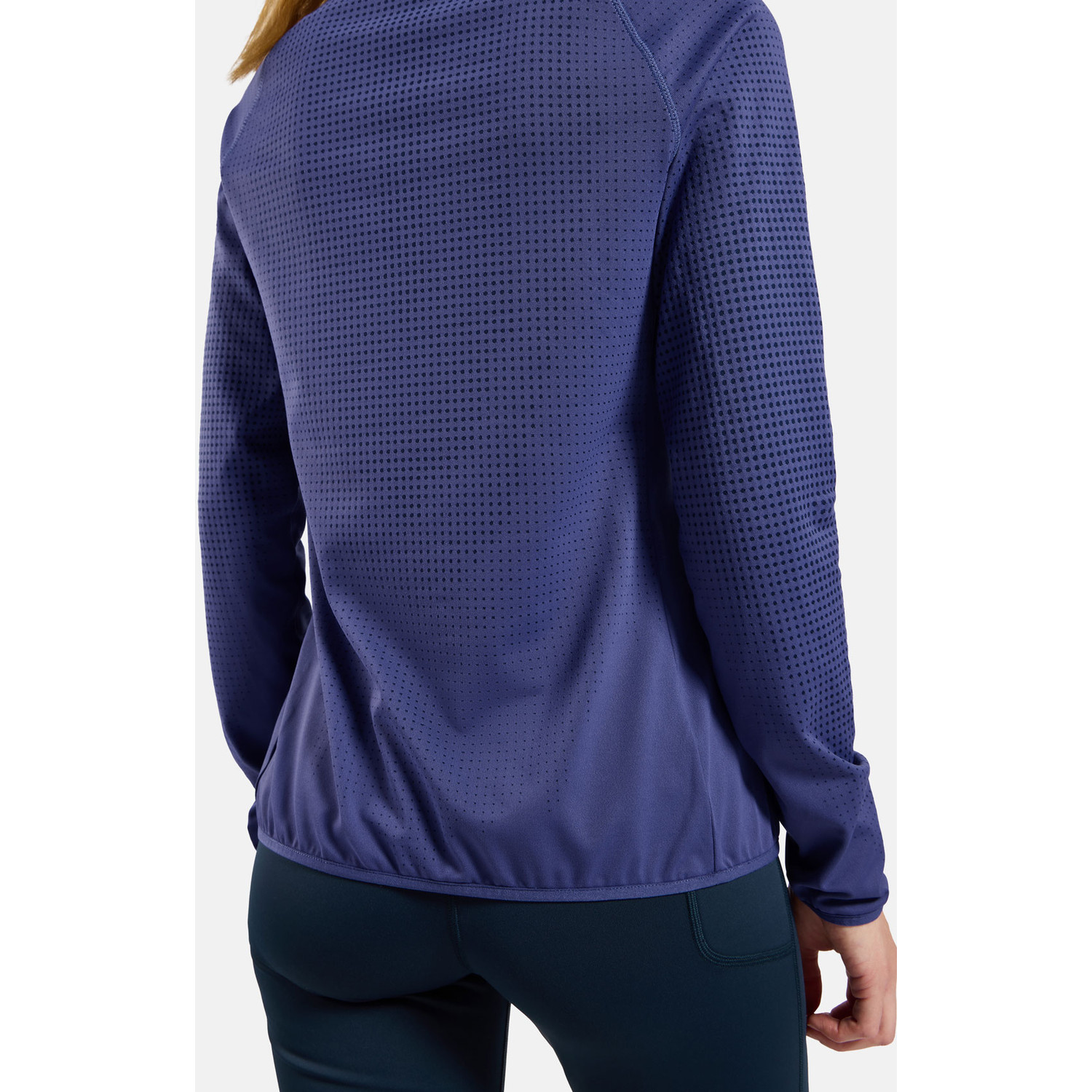 Odlo Zeroweight Warm Half-Zip Midlayer LS Dames
