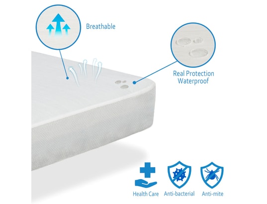 XALUCA - Protège matelas Protecteur du matelas 70x160x25 cm , imperméable, résistant...