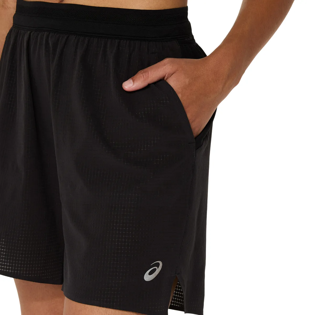 Asics Wms Fujitrail Elite Short Performance Black