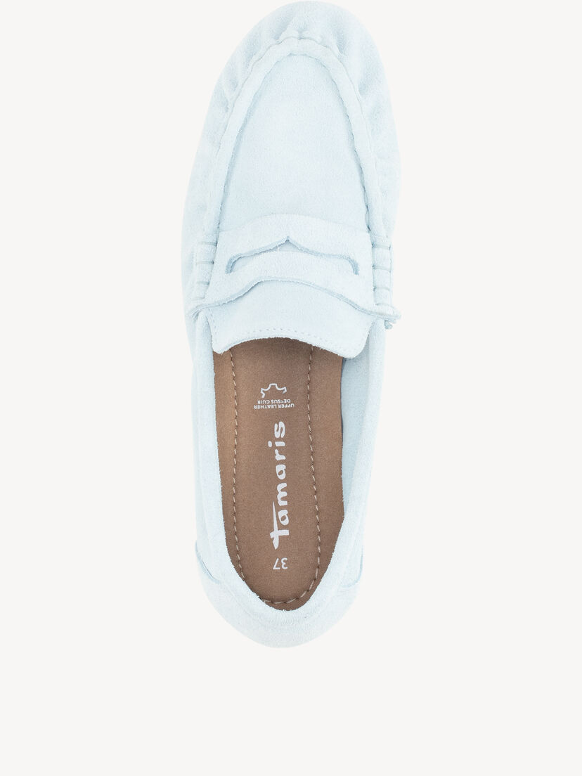 Leren Mocassin - blauw