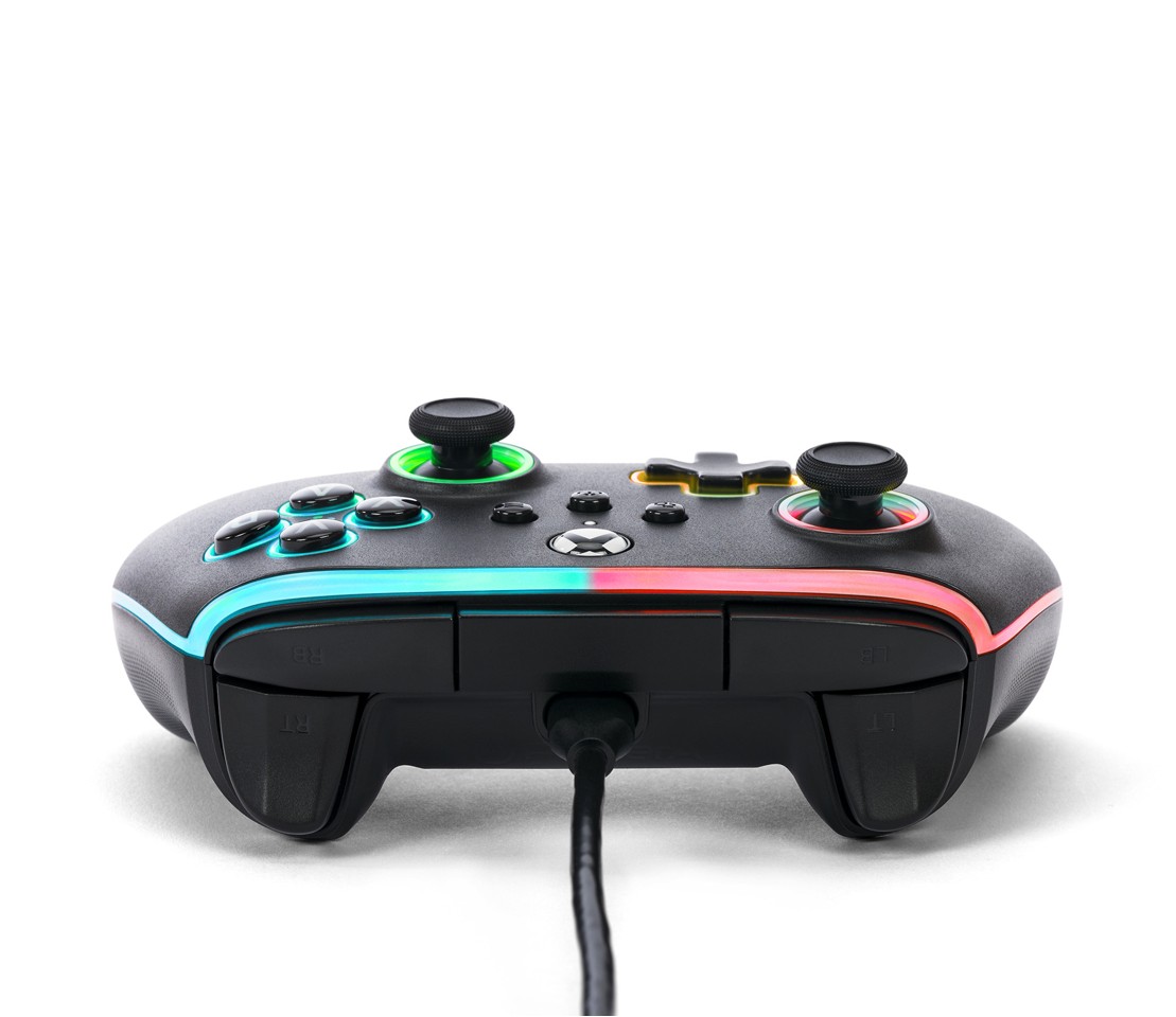 PowerA Advantage Wired Controller - Xbox Series X/S -m/ Lumectra - Black