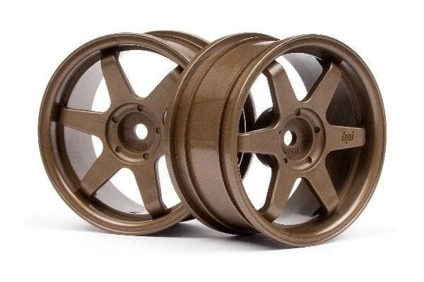 HPI Te37 Wheel 26Mm Bronze (3Mm Offset)