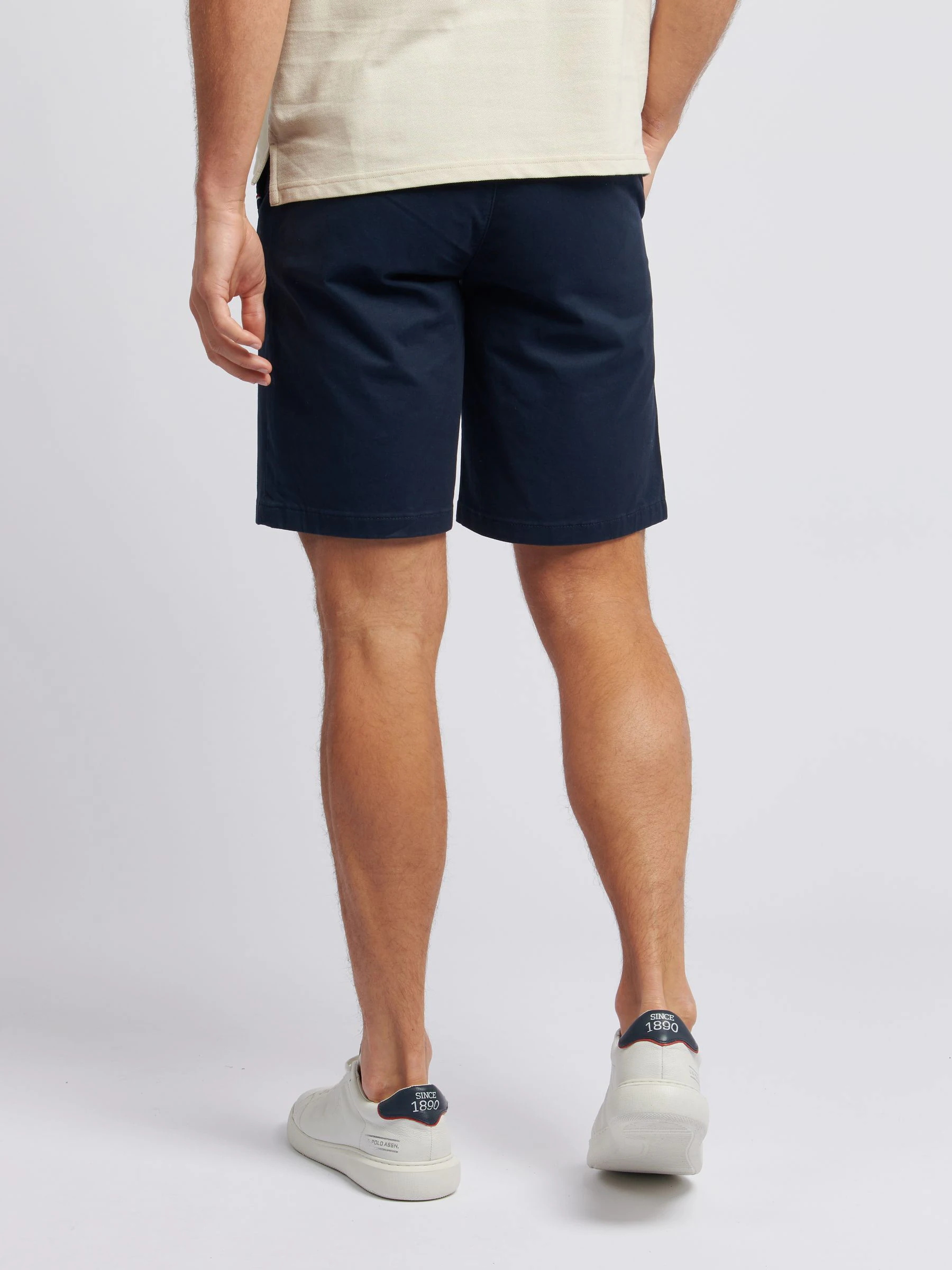 Blauw - U.S. Polo Assn. Classic Mens Chino Shorts