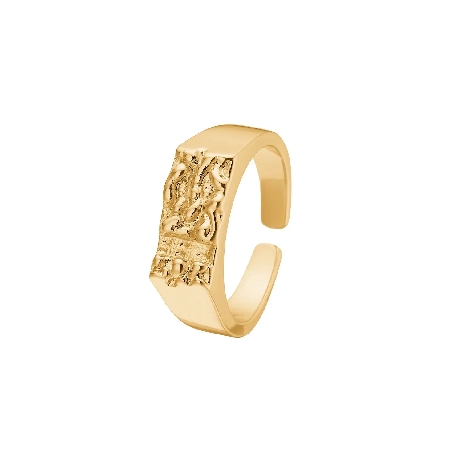 Tom Morris Ring 18 kt. Forgyldt Messing TM00043
