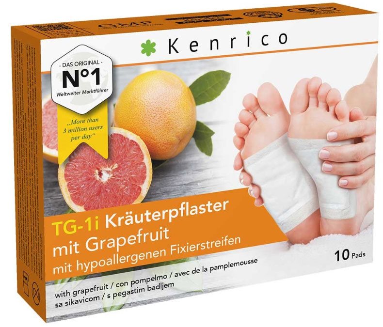 KENRICO Kräuterpflaster<br>10 Stück, Pflaster, mit Grapefruit
