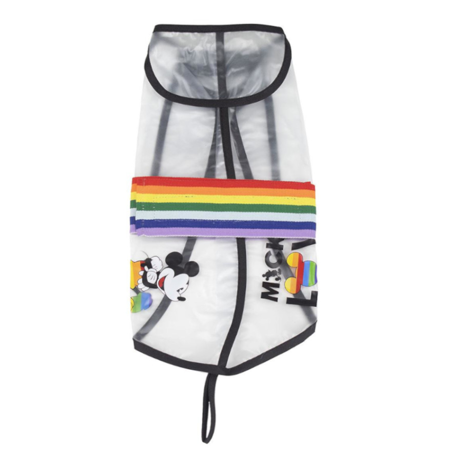 Capa de chuva para cães Disney Pride