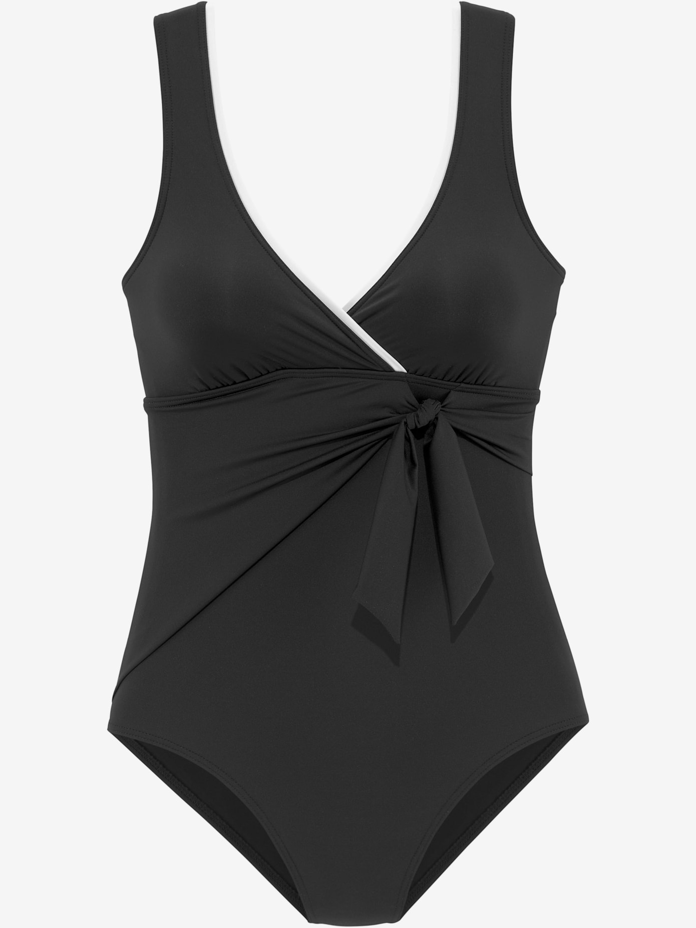 Maillot de bain effet cache-cœur