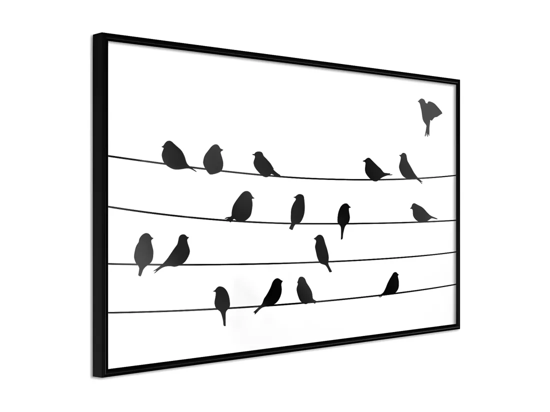 Affiche Murale Encadrée 