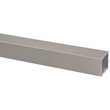 Cando trapleuning vierkant 40x40 mm RVS 390 cm