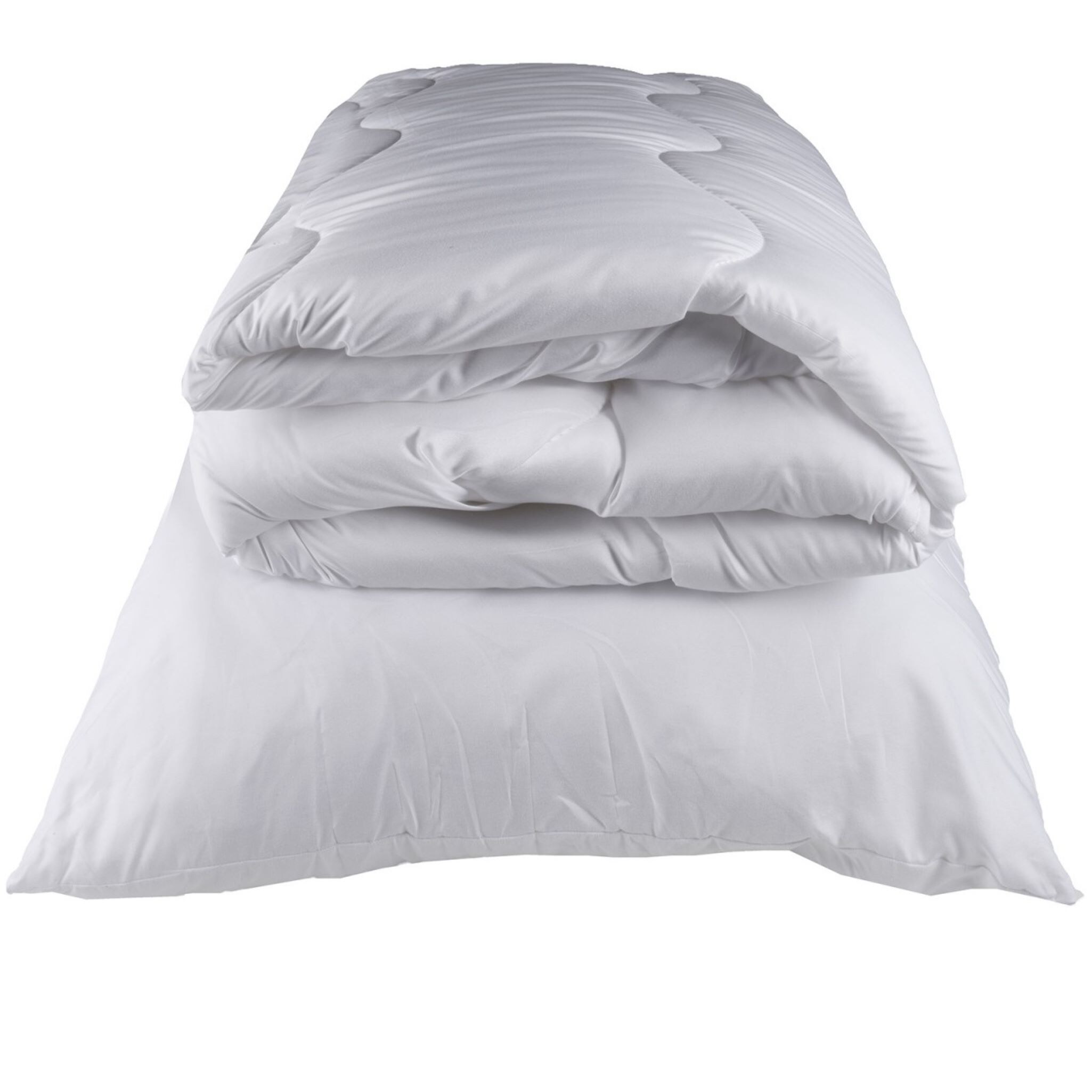 Premium Bettenset Mikrofaser, 2-teilig – Steppbettdecke200x200 cm Kopfkissen 80x80 cm