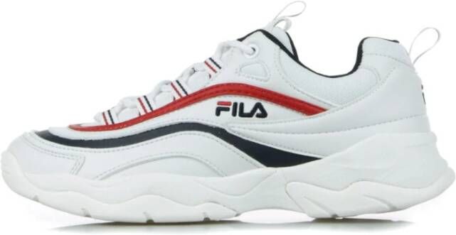 Fila Witte Lage Damesschoen Multicolor Dames