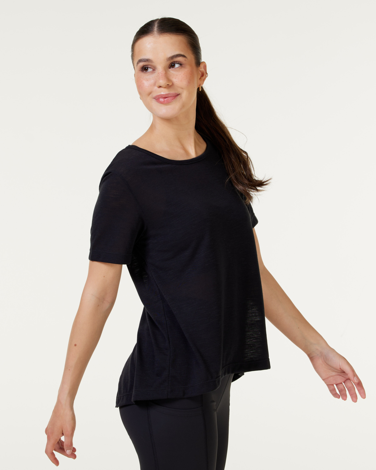 LEVITY Ultra Run Light Tee Black