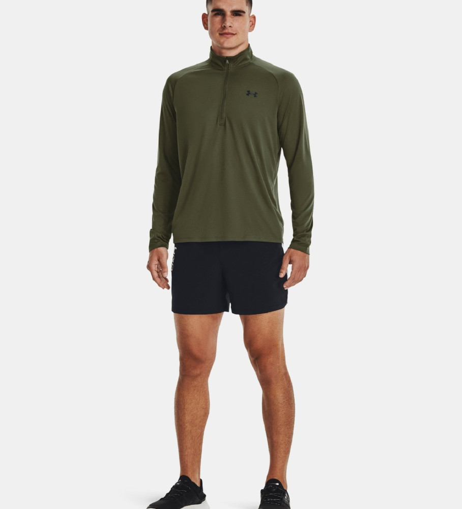 Camiseta de manga comprida Under Armour UA Tech verde