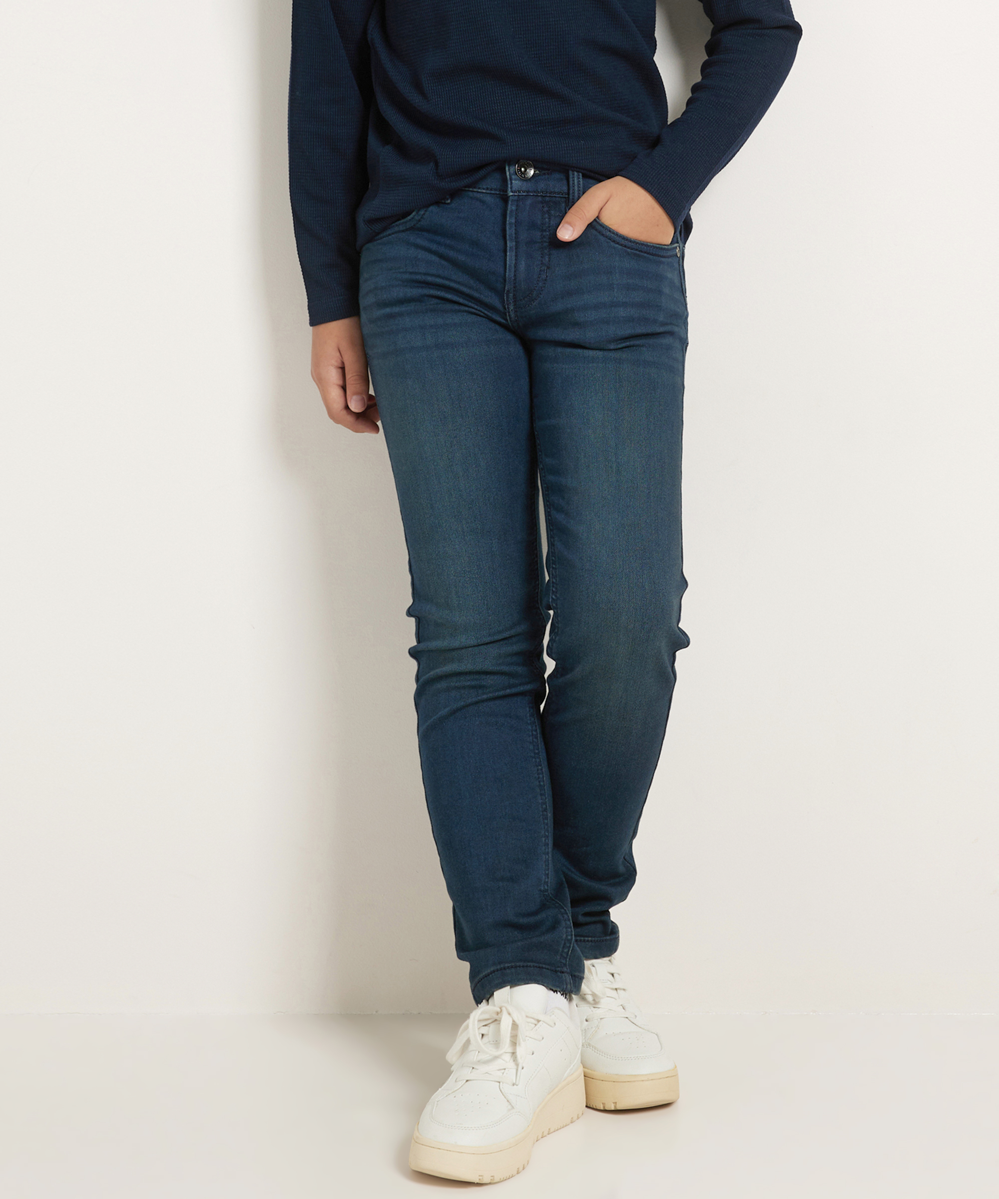 slim fit jogg jeans - donker
