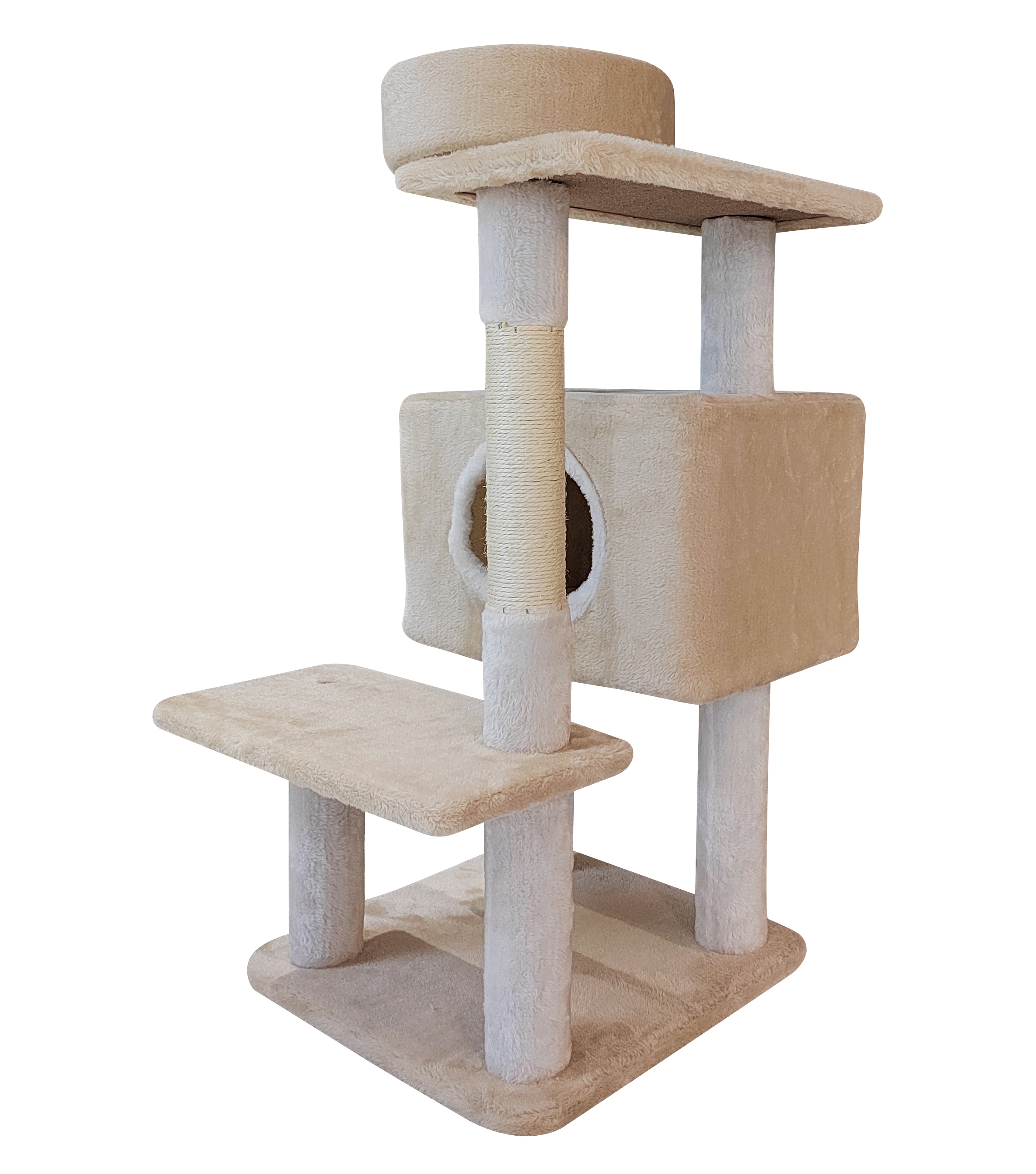 Katzenbaum CLYDE 90 cm beige
