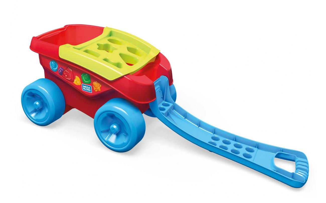 Fisher Price Mega Bloks Vormensorteerwagen