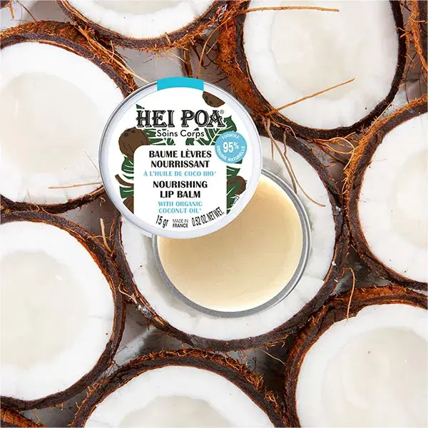 Bálsamo Labial Nutritivo de Coco HEI POA 15g