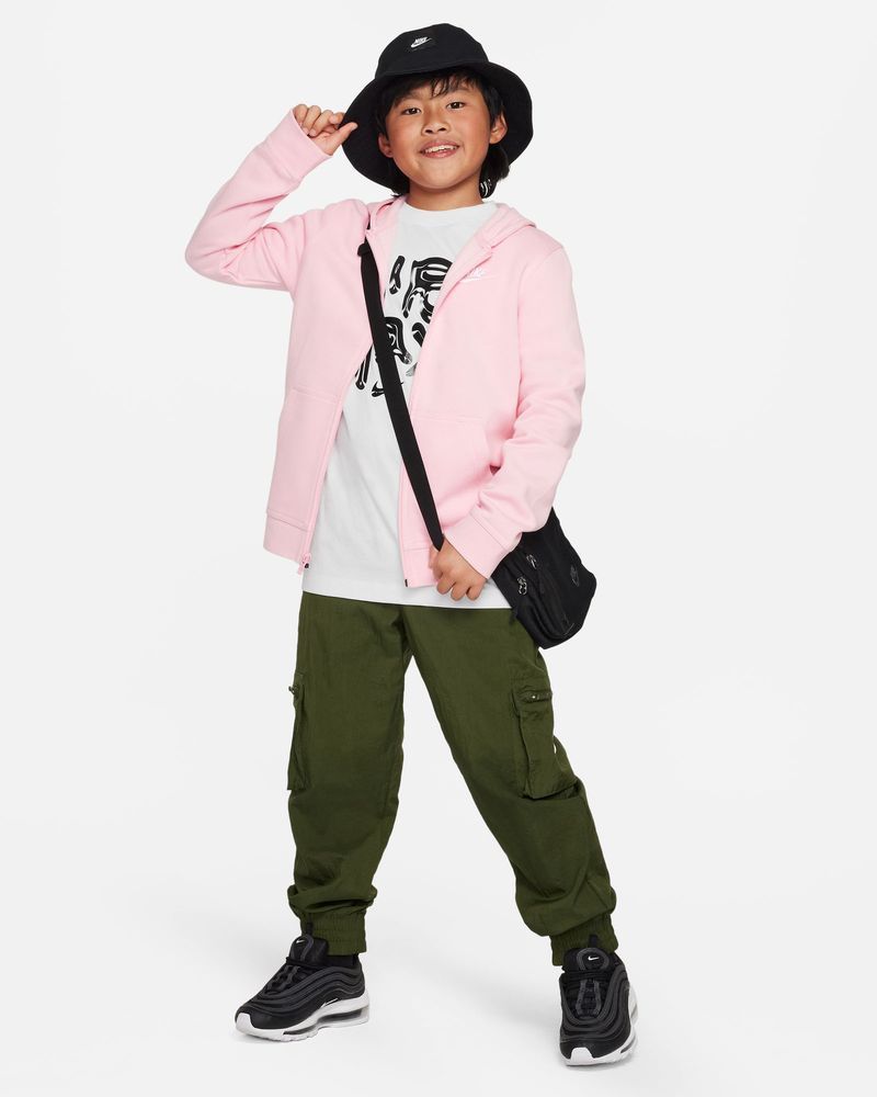 Sweat zippé à capuche Nike Sportswear Club pour enfant