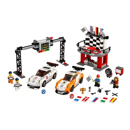 LEGO® Speed Champions 75912 Porsche 911 GT Ziellinie, 551 Teile