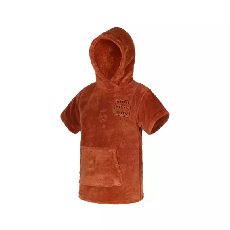 Poncho MYSTIC Teddy Kids Rusty Red