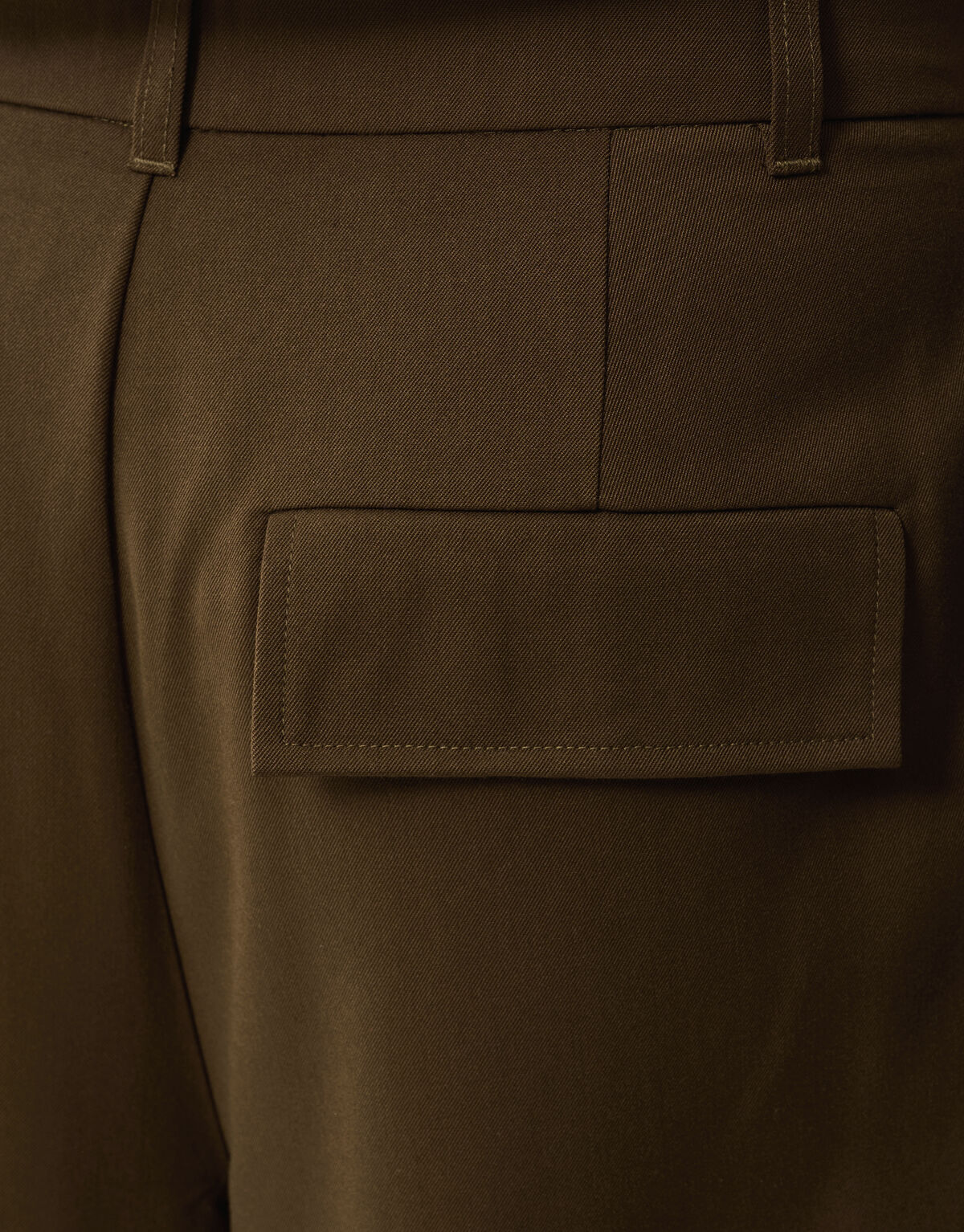 Barrel Fit Pantalon Khaki