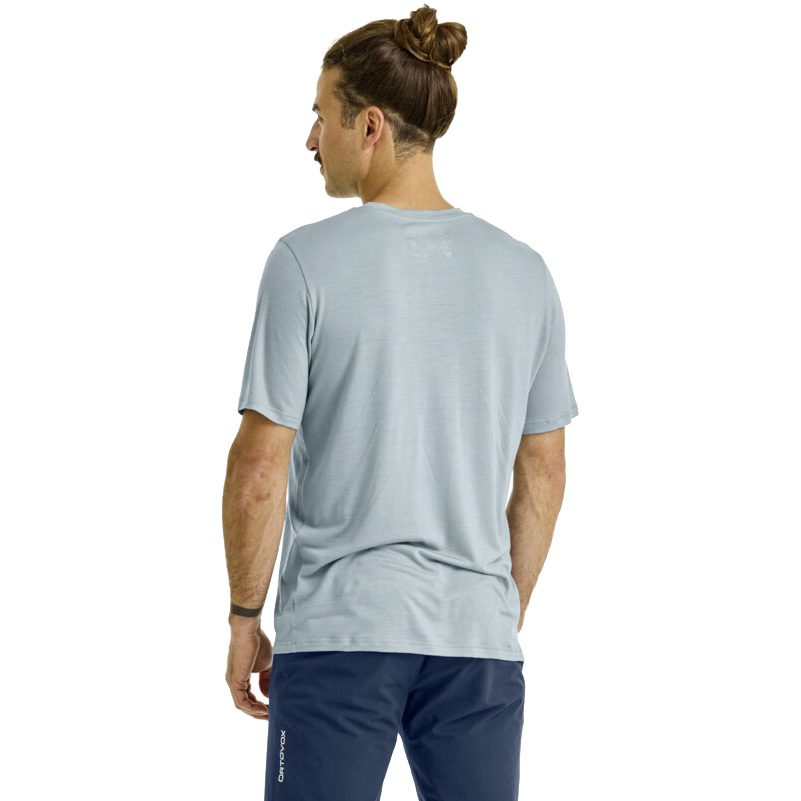 ORTOVOX 140 Cool Mountain Gradient T-Shirt Herren glacier grey