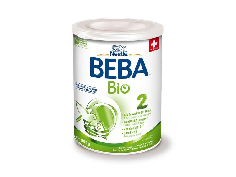 BEBA Folgemilch Bio 2 800 g Bio-Folgemilch für Babys
