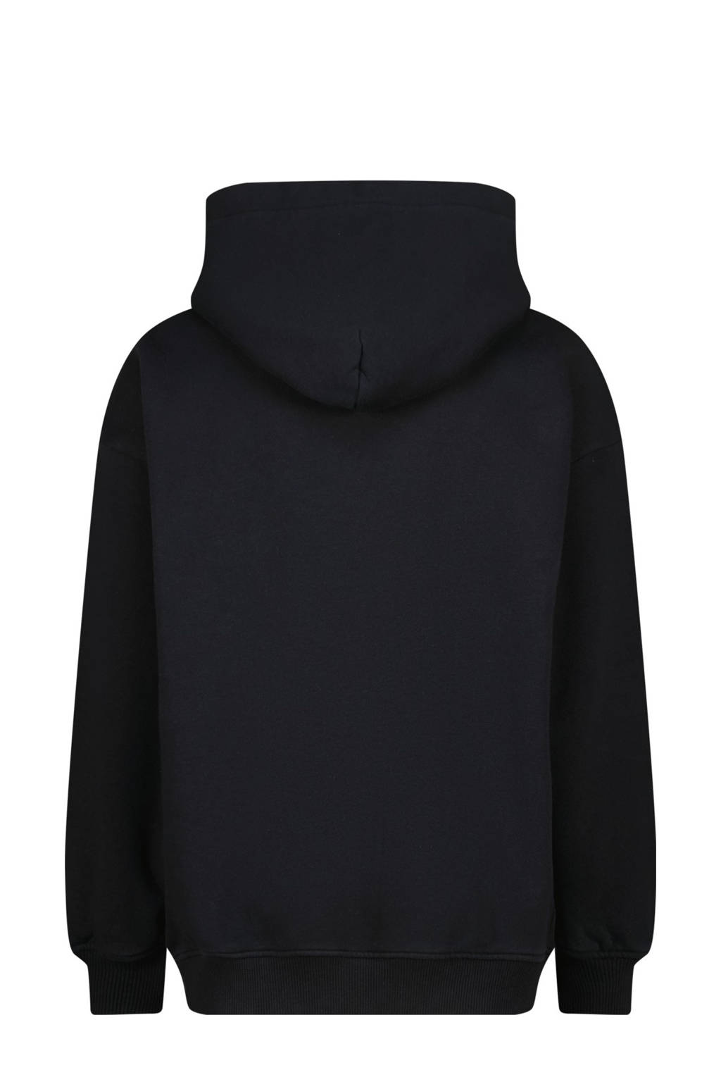Vingino hoodie Nashed met printopdruk zwart