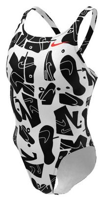 Maillot de Bain Femme 1 Pièce Nike Swim Fastback Noir