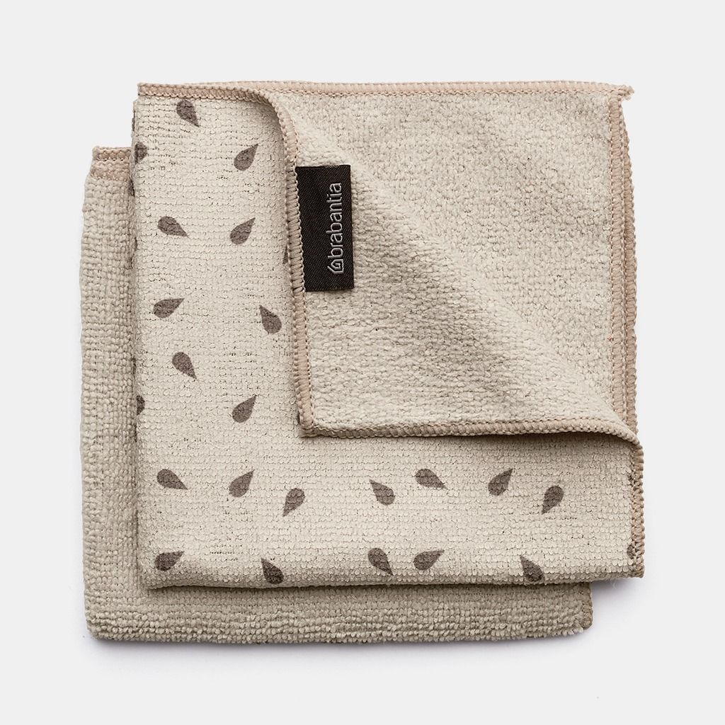 SinkSide Microvezel schoonmaakdoekjes, 30 x 30 cm, set van 2 - Soft Be