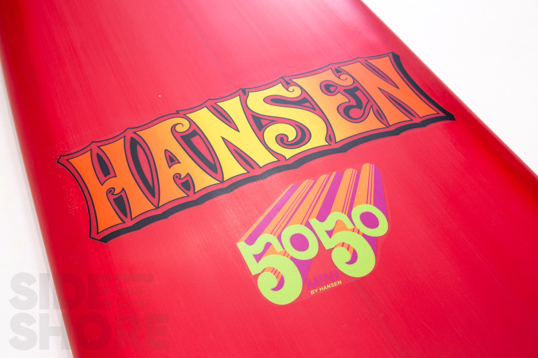 Hansen Surfboards 50-50 Mini - Red Tint - 7'6 x 22 1/4