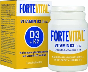 FORTEVITAL Vitamin D3 plus Lutschtabletten, 60 g