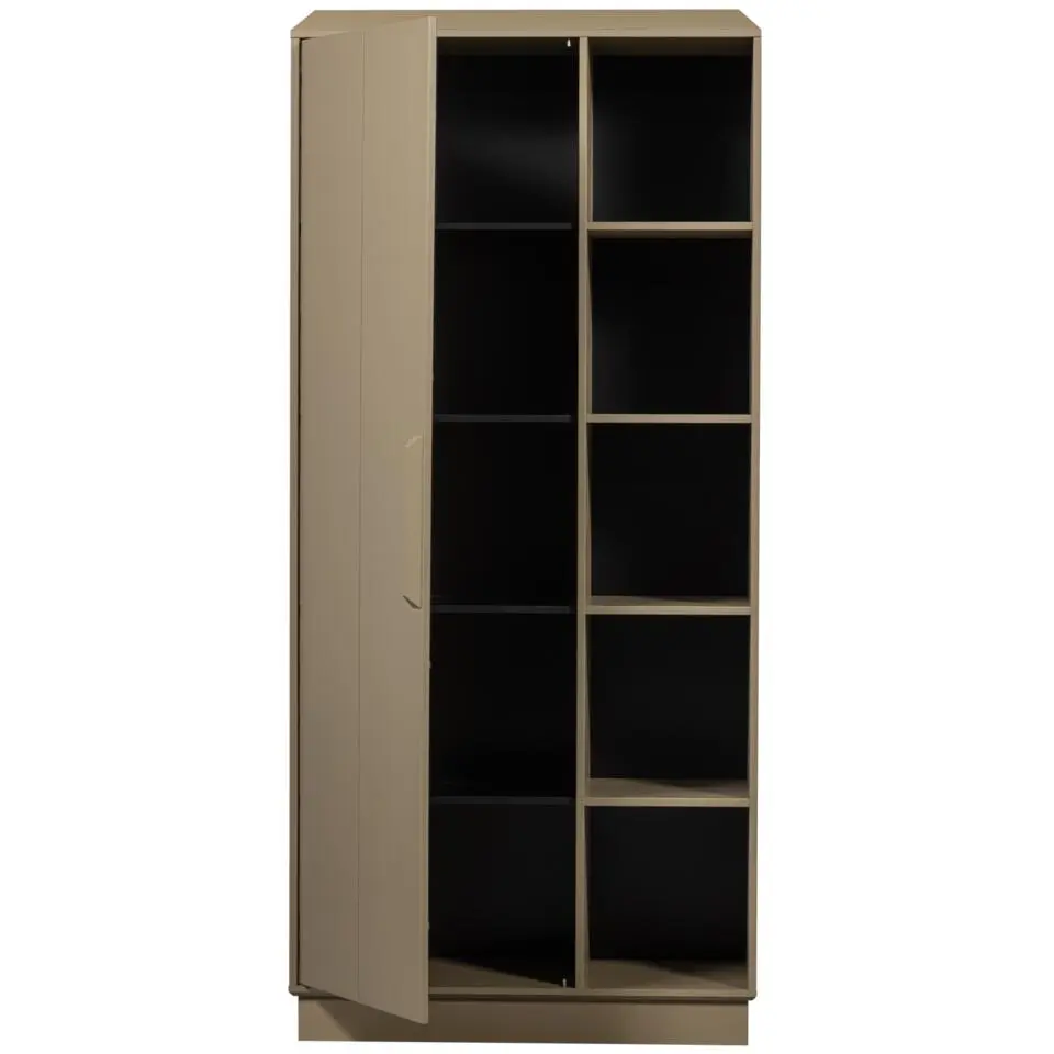 WOOOD Lowen Opbergkast - Grenen - Mud - 221x100x44