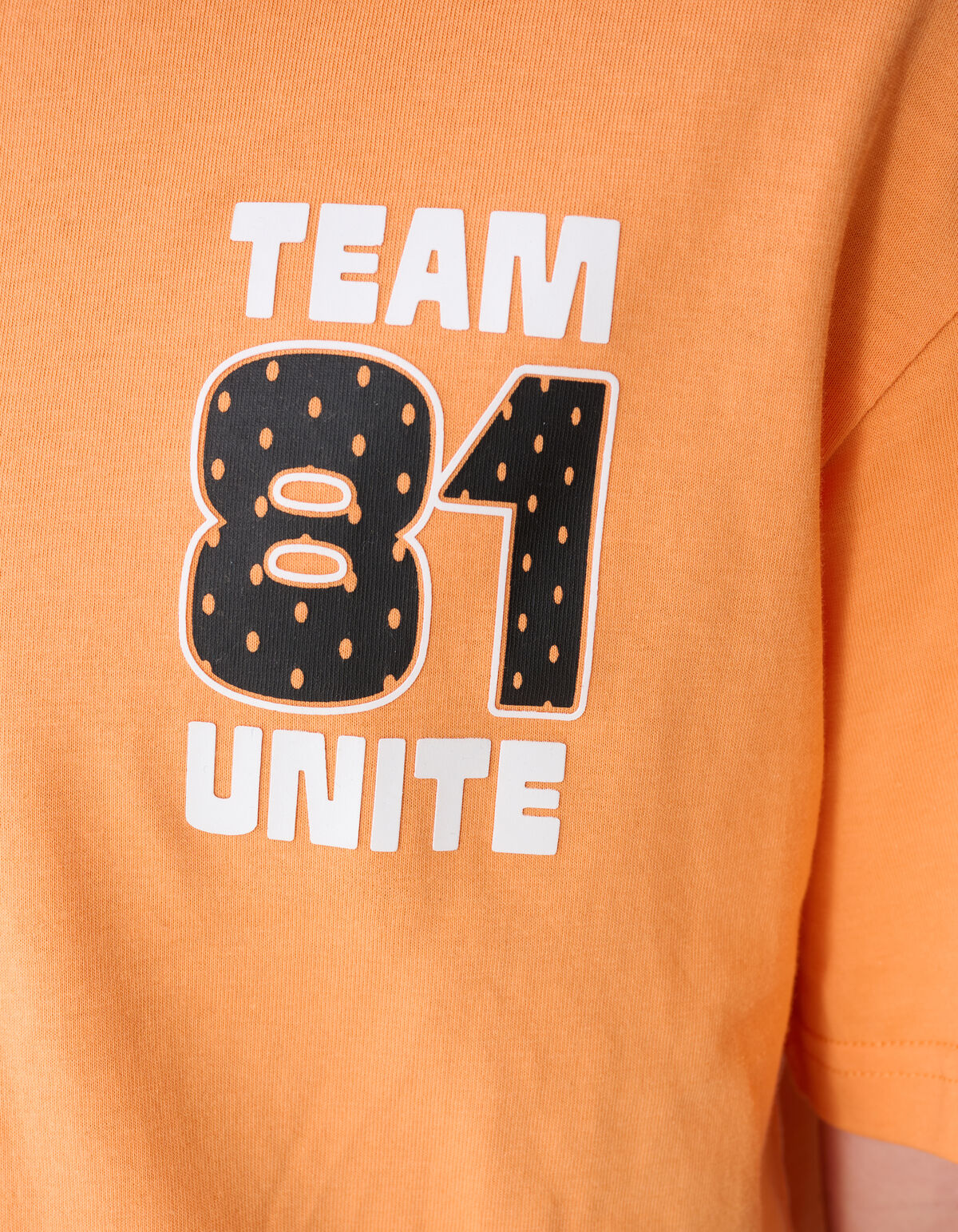 Team Unite Artwork T-shirt Oranje