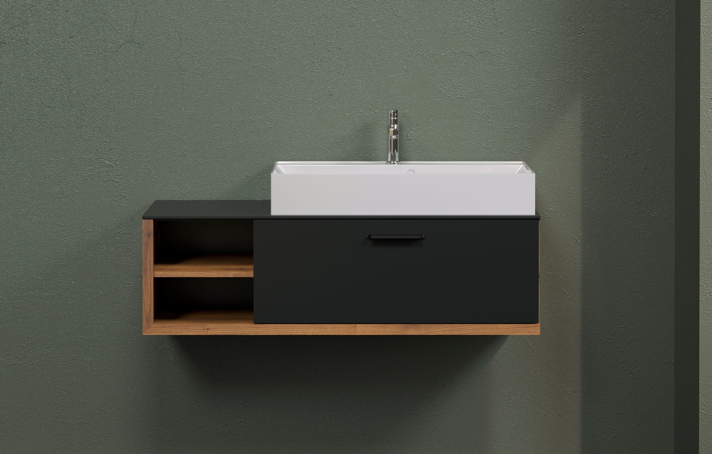 welltime Waschtisch »Premont« Eleganter Waschbeckenunterschrank mit 80 cm Waschbecken - Softclose